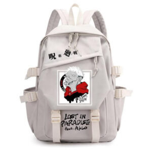 Sac à dos Jujutsu Kaisen Happy Shape blanc