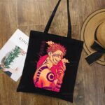 Sac à Main Noir Jujutsu Kaisen Ryomen Sukuna