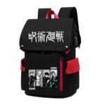 Cartable de Jujutsu Kaisen Noir et Rouge