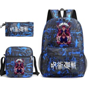 Cartable 3 pièces de Jujutsu Kaisen Ryomen Sukuna