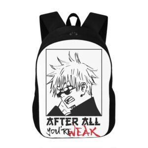 Sac à dos Anime Jujutsu Kaisen After All You're Weak