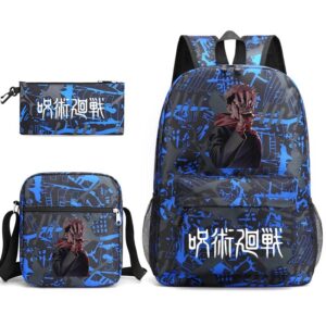 Cartable 3 pièces Jujutsu Kaisen Bouch Yuji