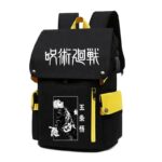 Cartable Jujutsu Kaisen Gojo Noir et Jaune