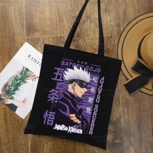 Sac à Main Noir Manga Jujutsu Kaisen