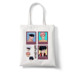 Sac à Main Jujutsu Kaisen Yuji et Megumi et Satoru